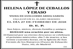 Helena López de Ceballos y Eraso